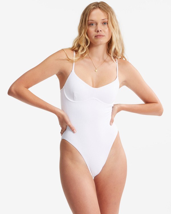 Billabong Sunrays Underwire One-Piece Swimsuit Bílé | XJCBHL-530