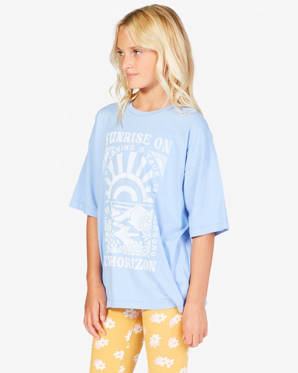 Billabong Sunrise Horizon Boyfriend T-Shirt Blankyt | UINMFA-082