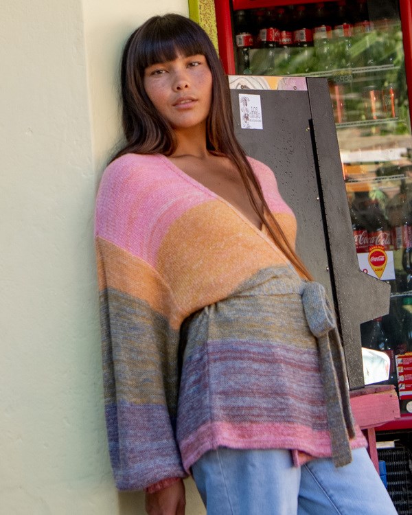Billabong Surf Check Open-Front Cardigan Svetrové Multi | JUOKNV-430