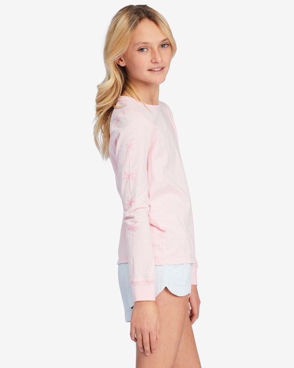 Billabong Sweet And Tart Long Sleeve Grafická Boyfriend T-Shirt Blossom | OAZDSL-519