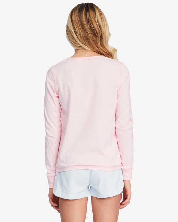 Billabong Sweet And Tart Long Sleeve Grafická Boyfriend T-Shirt Blossom | OAZDSL-519