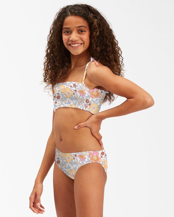 Billabong Sweet Dreamer Smocked Bikiny Set Multi | CZVNPF-382