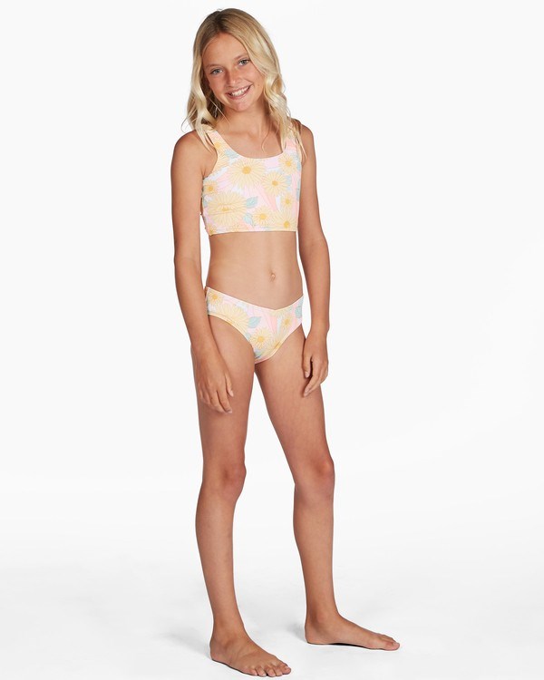 Billabong Sweet Sunset Long Tank Bikiny Set Multi | OUCKGJ-869