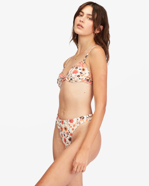 Billabong Swept Away Havana Reversible Bikiny Bottoms Multi | UNHGZA-138