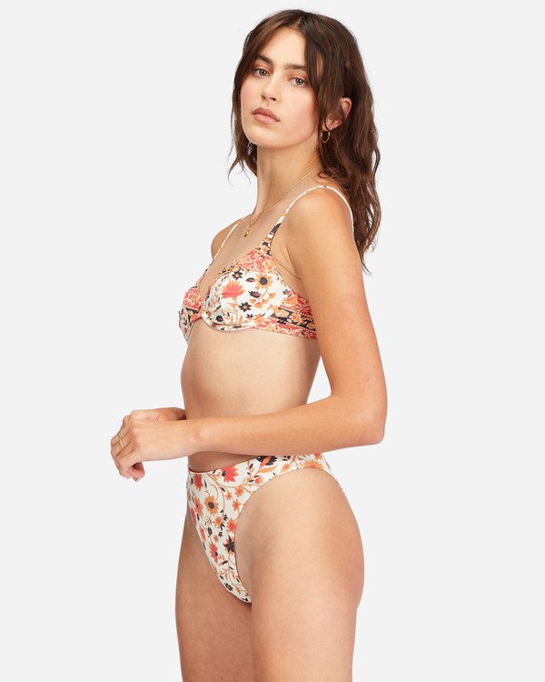 Billabong Swept Away Morgan Underwire Bikiny Top Multi | IPVMED-615