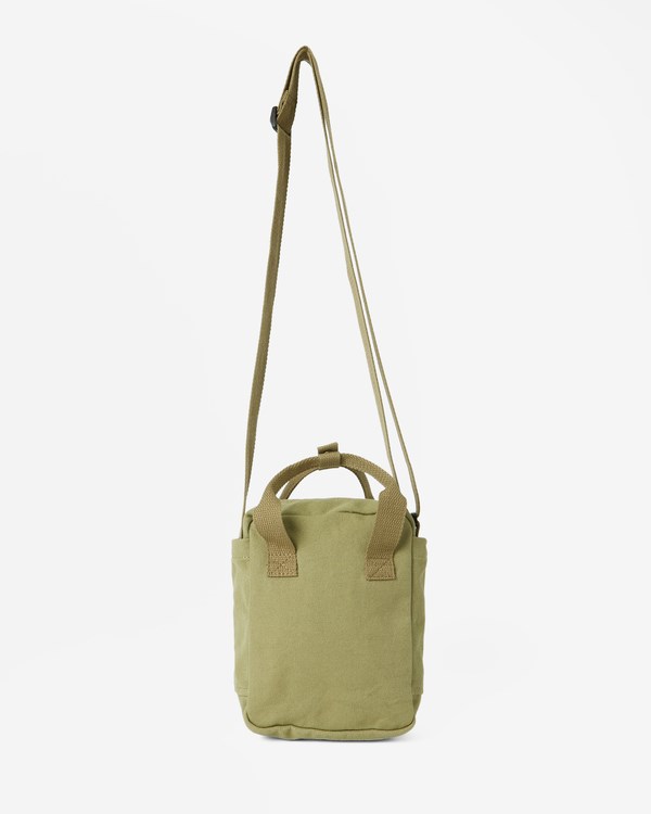 Billabong Take It Platene Crossbody Bag Avocado | KZSDBP-583