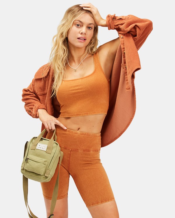 Billabong Take It Platene Crossbody Bag Avocado | KZSDBP-583