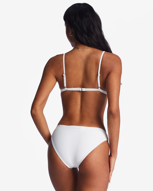 Billabong Tanlines Ceci Triangle Bikiny Top Bílé | PBOSGR-642