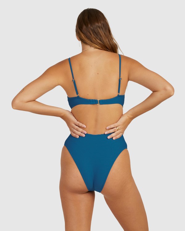 Billabong Tanlines Freya One-Piece Swimsuit Cobalt | AYVWNZ-284
