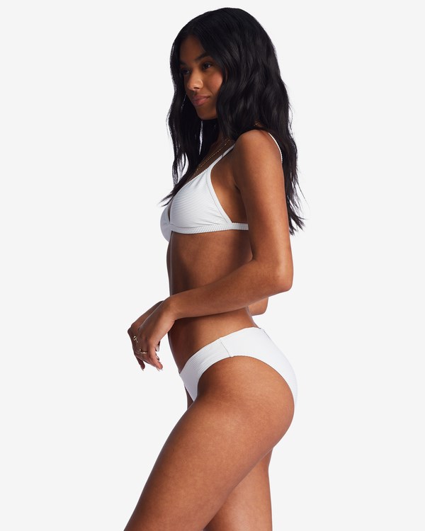 Billabong Tanlines Lowrider Bikiny Bottoms Bílé | JFVEXM-653