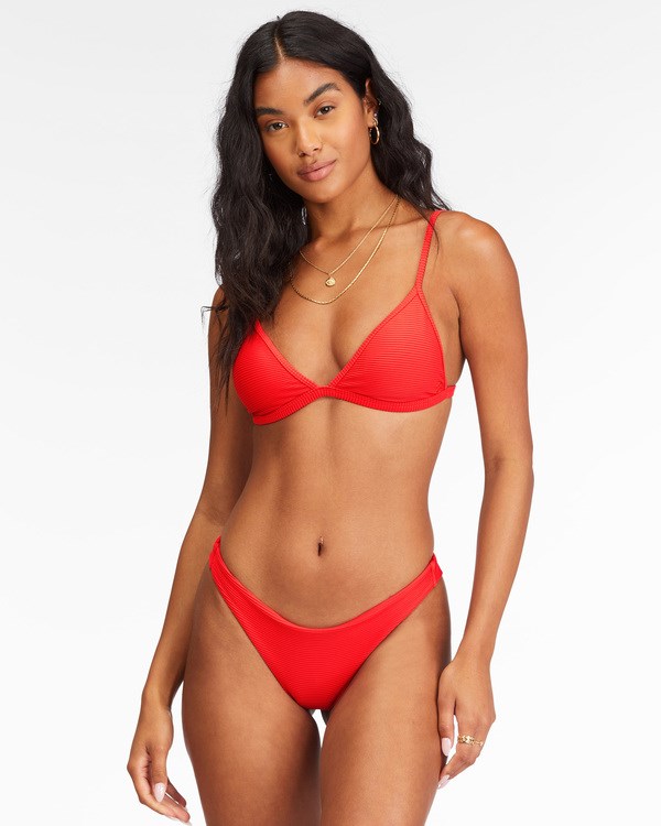 Billabong Tanlines Tanga Bikiny Bottoms Hot Pepper | GBALVZ-481