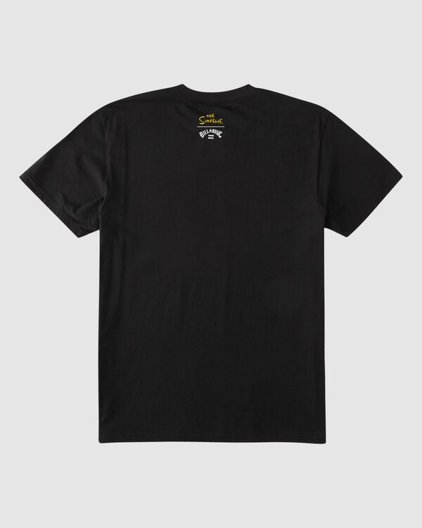 Billabong The Simpsons El Barto Organic Krátké Sleeve T-Shirt Černé | AQJHYI-958