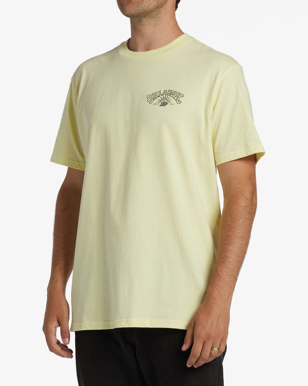 Billabong Theme Arch Krátké Sleeve T-Shirt Světle Zelene | EPARVJ-571