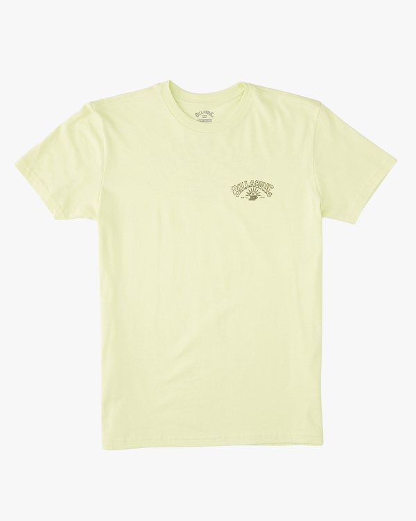 Billabong Theme Arch Krátké Sleeve T-Shirt Světle Zelene | ZBOKTF-615