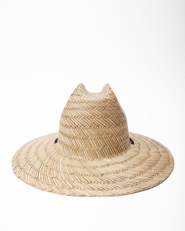 Billabong Tides California Straw Lifeguard Hat Bílé | ZQNFRY-672