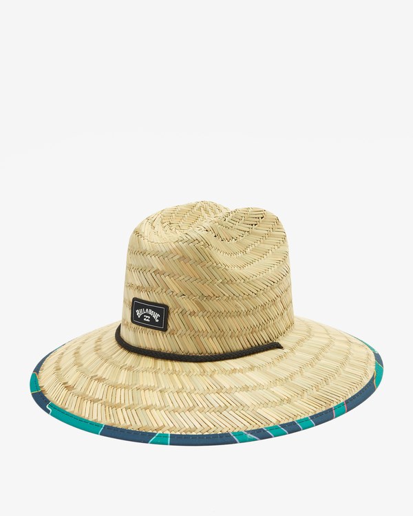 Billabong Tides Print Straw Lifeguard Hat Tmavě | NOWPRF-562
