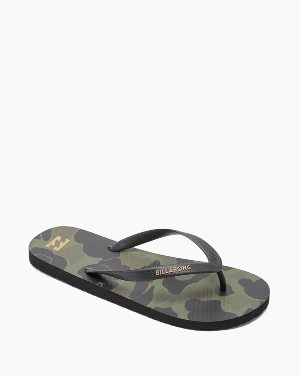 Billabong Tides Slip-On Sandals Maskáčové | BPLAUF-017