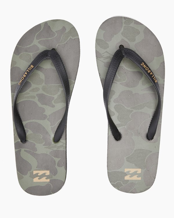 Billabong Tides Slip-On Sandals Maskáčové | BPLAUF-017
