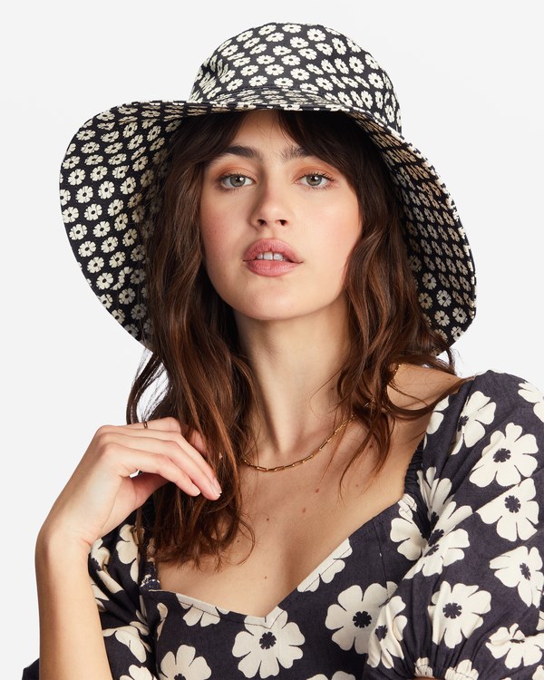 Billabong Time To Shine Bucket Hat Černé | RXWGZO-574