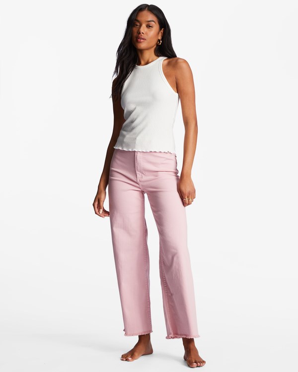 Billabong Tomboy Tank Top Salt Crystal | OEHMSC-834