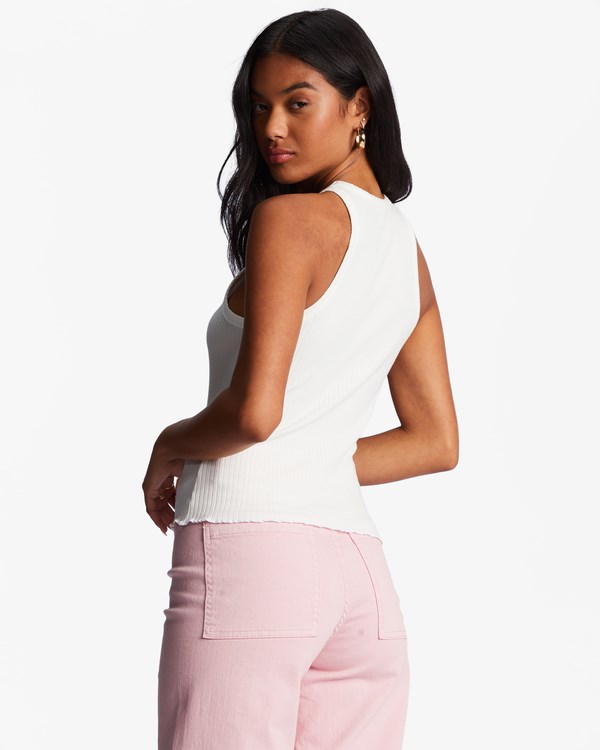 Billabong Tomboy Tank Top Salt Crystal | OEHMSC-834