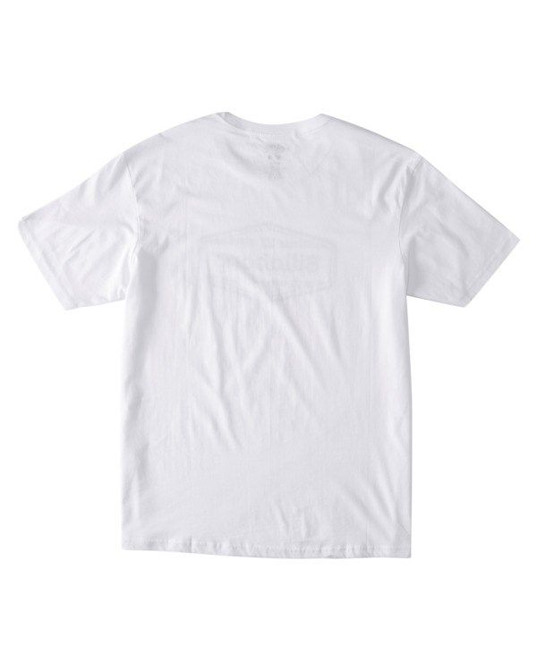 Billabong Trademark Krátké Sleeve T-Shirt Bílé | ODMWSN-319