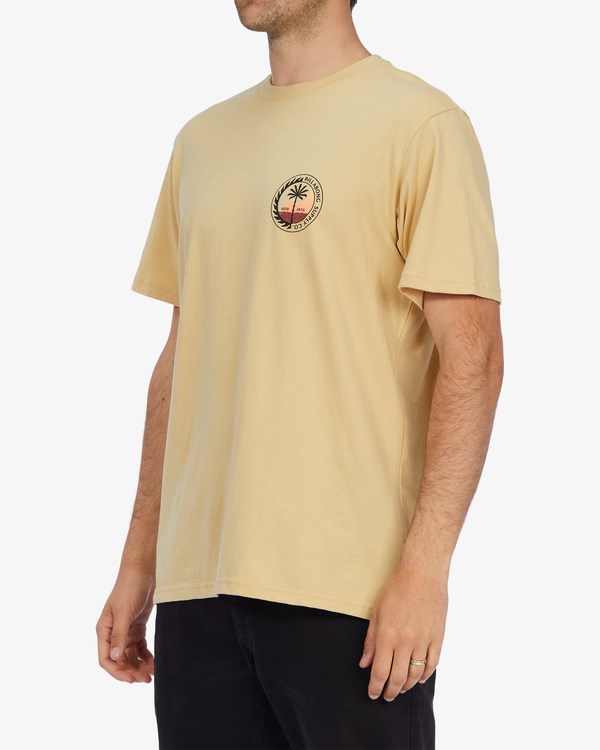 Billabong Transport Krátké Sleeve T-Shirt Straw | AUZKLM-319