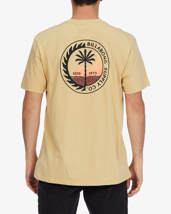 Billabong Transport Krátké Sleeve T-Shirt Straw | IWBQXD-568