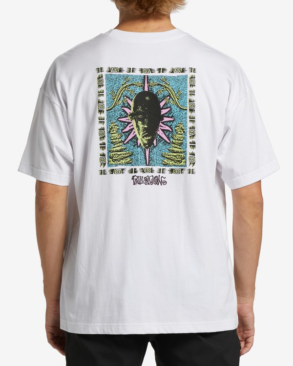 Billabong Tribes Krátké Sleeve T-Shirt Bílé | OMFAPJ-394