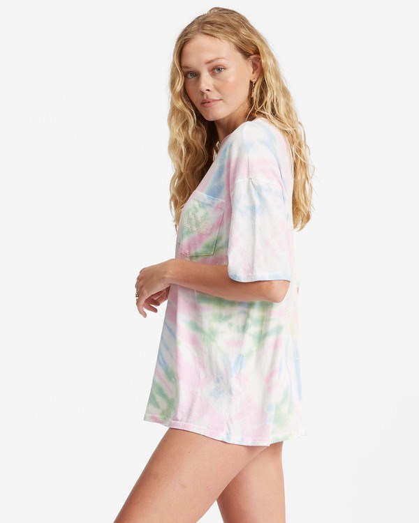 Billabong True Boy Surf Boyfriend T-Shirt Blankyt | GTLXYD-396