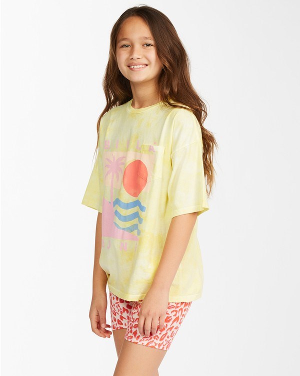 Billabong True Boy Surf Mini Grafická T-Shirt Sunny Dayz | MUPOZB-859