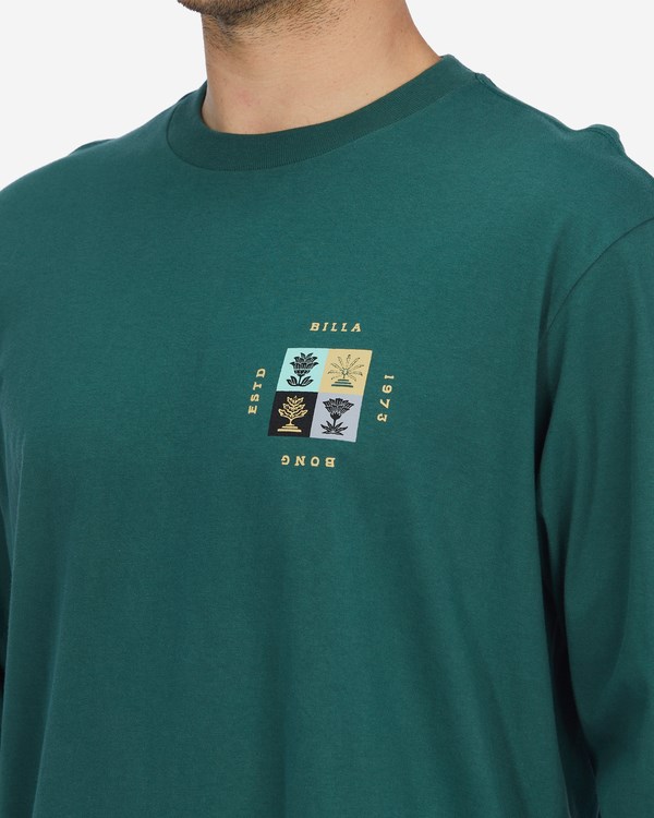 Billabong Unison Long Sleeve T-Shirt Cypress | BYZIQE-597