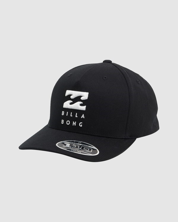 Billabong United Flexfit 110 Snapback Hat Černé | IBSCLT-968