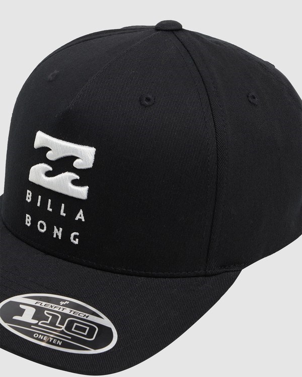 Billabong United Flexfit 110 Snapback Hat Černé | IBSCLT-968