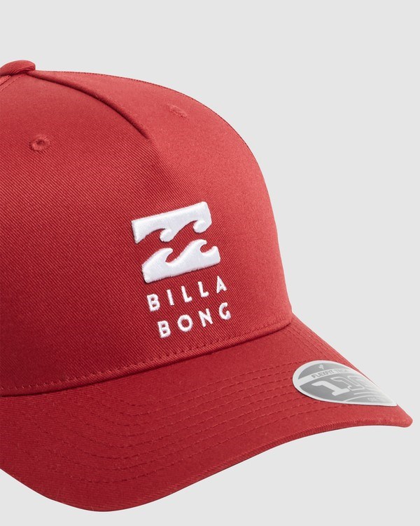 Billabong United Flexfit 110 Snapback Hat Brick | KHZBQY-641