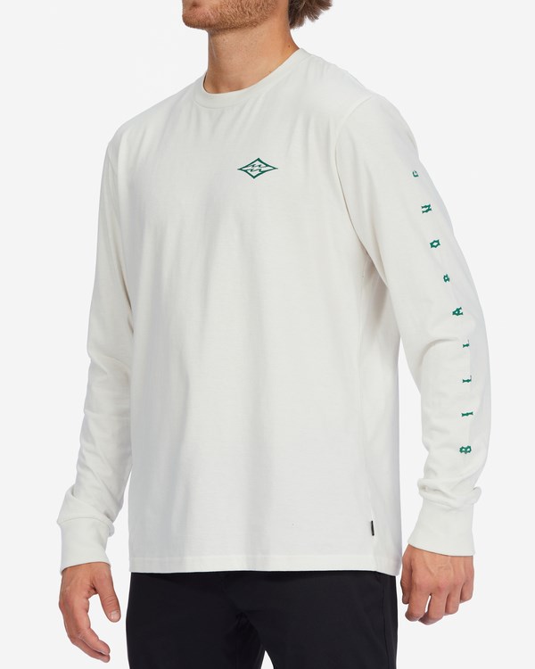 Billabong Unity Long Sleeve T-Shirt Bílé | CWSNMR-518