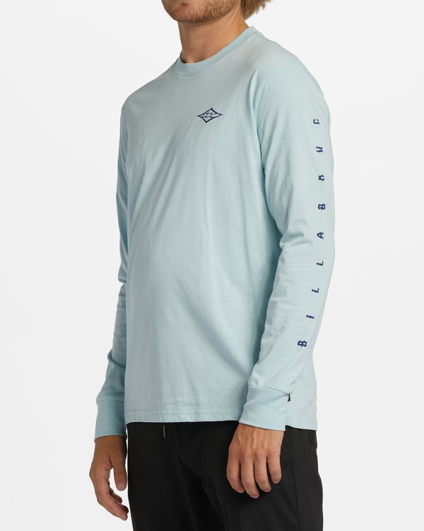Billabong Unity Long Sleeve T-Shirt Coastal | ZYRKDW-759