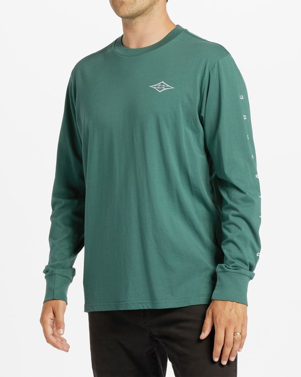 Billabong Unity Long Sleeve T-Shirt Cypress | XGRHJU-725