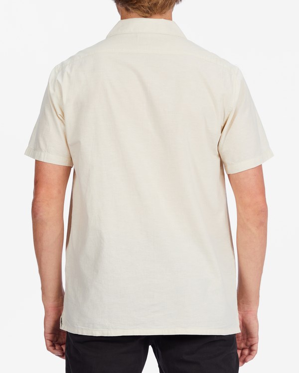 Billabong Vacay All Day Krátké Sleeve Shirt Natural | JYVKBG-357