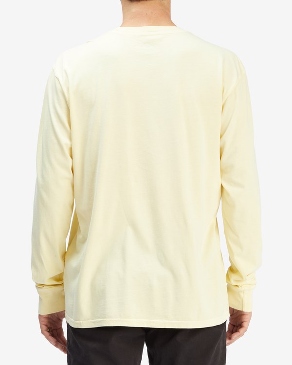 Billabong Vista Wave Washed Long Sleeve T-Shirt Žluté | YMZDWK-746