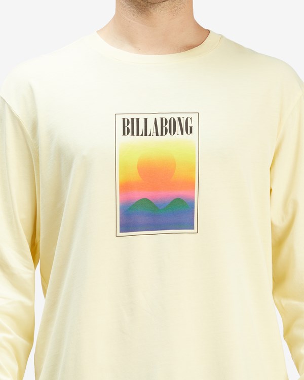 Billabong Vista Wave Washed Long Sleeve T-Shirt Žluté | YMZDWK-746