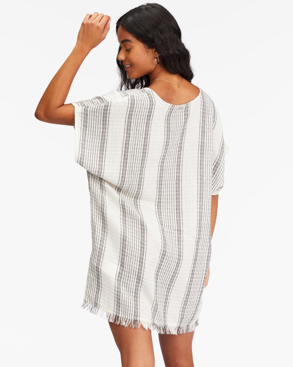 Billabong Walk Away Beach Cover-Up Salt Crystal | BEXPJF-780