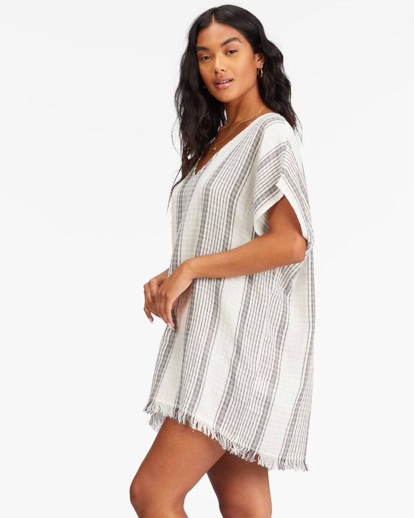 Billabong Walk Away Beach Cover-Up Salt Crystal | BEXPJF-780