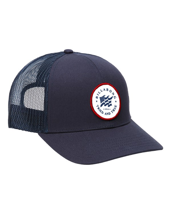 Billabong Walled July Trucker Cap Tmavě Blankyt | BKCVTX-043