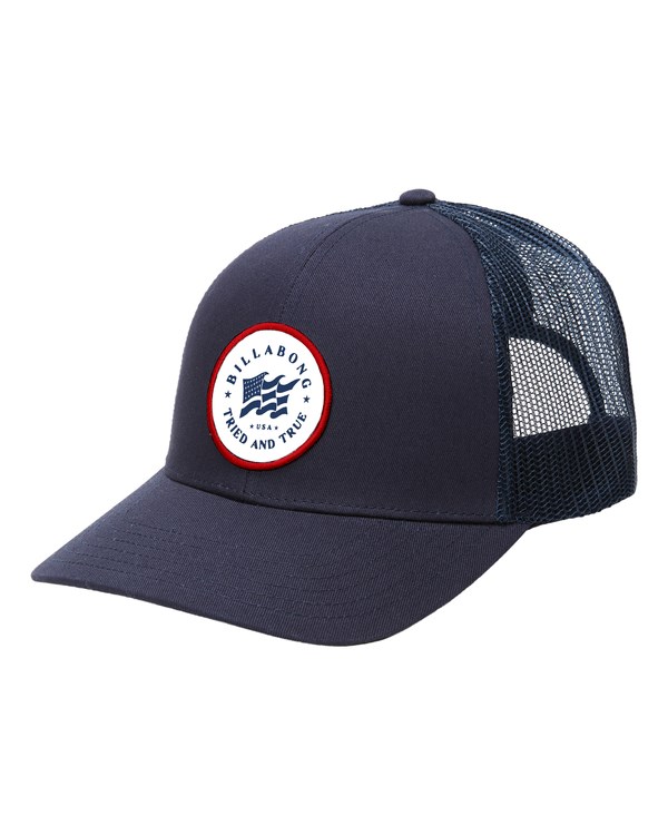 Billabong Walled July Trucker Cap Tmavě Blankyt | BKCVTX-043