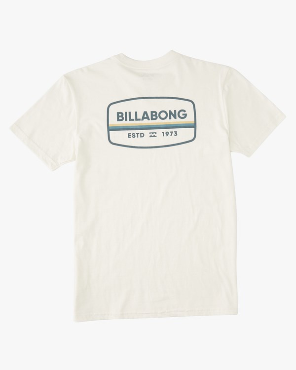 Billabong Walled Krátké Sleeve T-Shirt Bílé | IUSOTJ-193