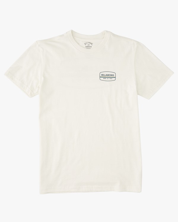 Billabong Walled Krátké Sleeve T-Shirt Bílé | IUSOTJ-193
