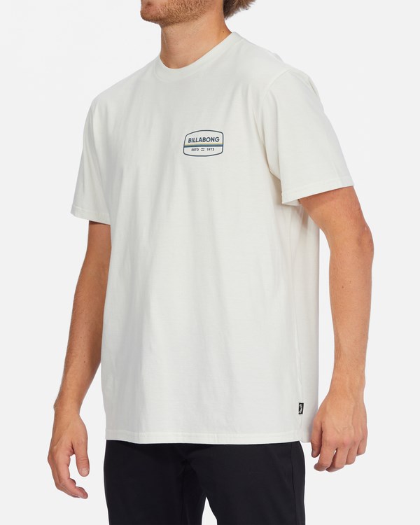 Billabong Walled Krátké Sleeve T-Shirt Bílé | LFCEAM-094