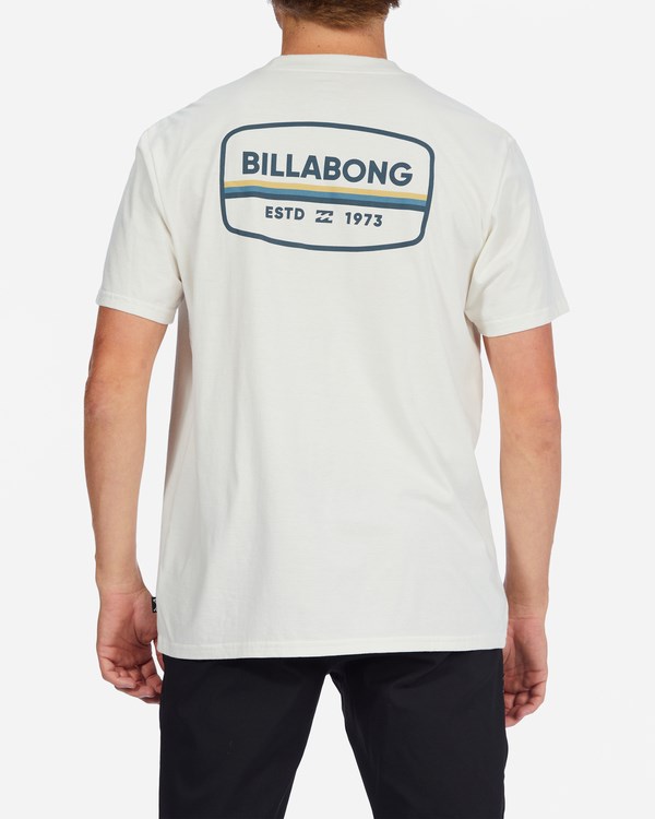 Billabong Walled Krátké Sleeve T-Shirt Bílé | LFCEAM-094