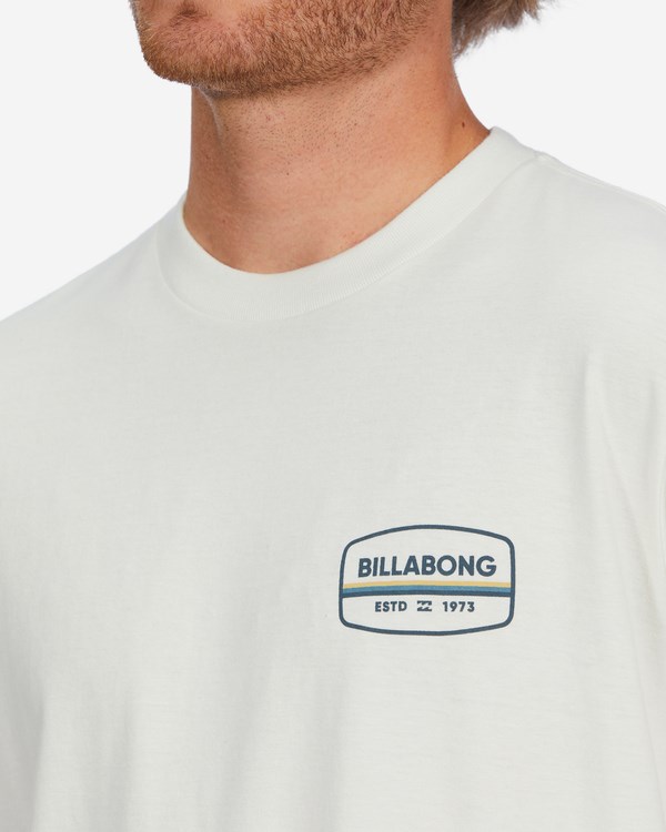Billabong Walled Krátké Sleeve T-Shirt Bílé | LFCEAM-094